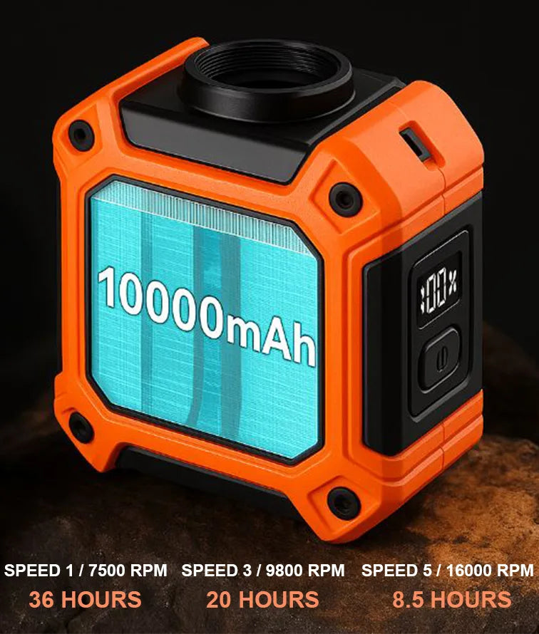 Portable fan for - rechargable