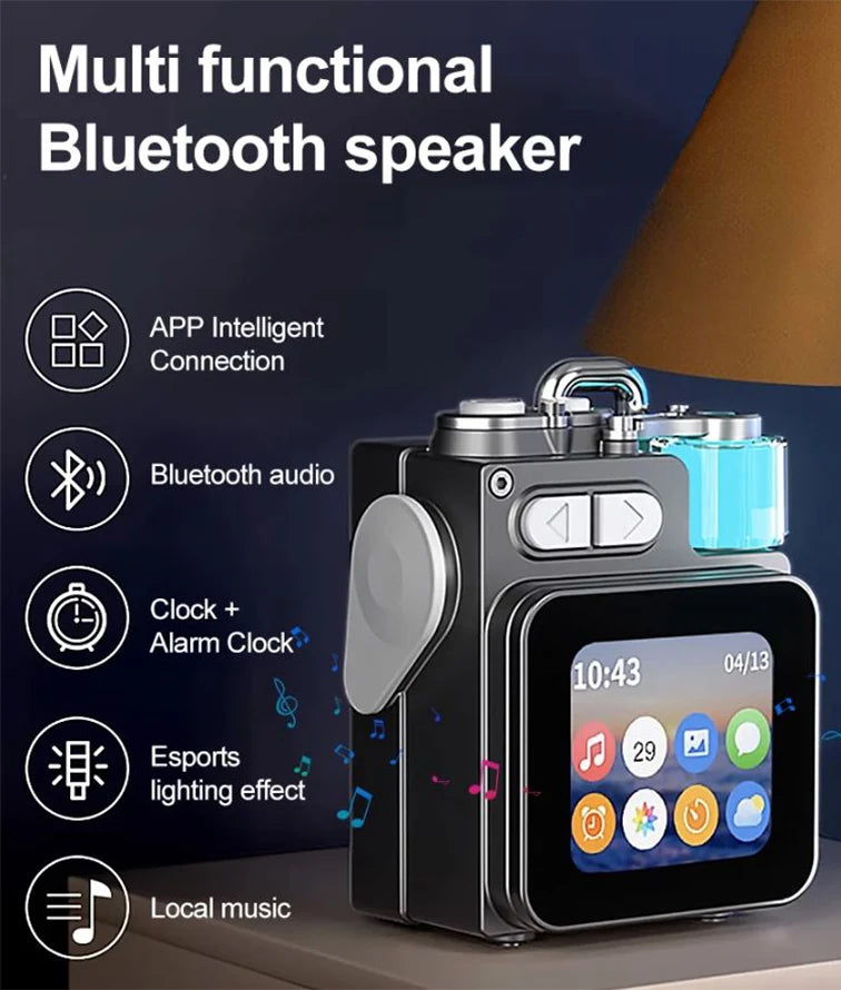 Multifunctional portable speaker